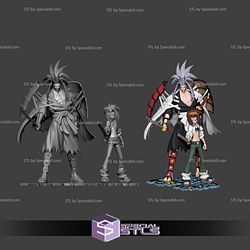 Amidamaru 3D Printing Figurine Shaman King STL Files