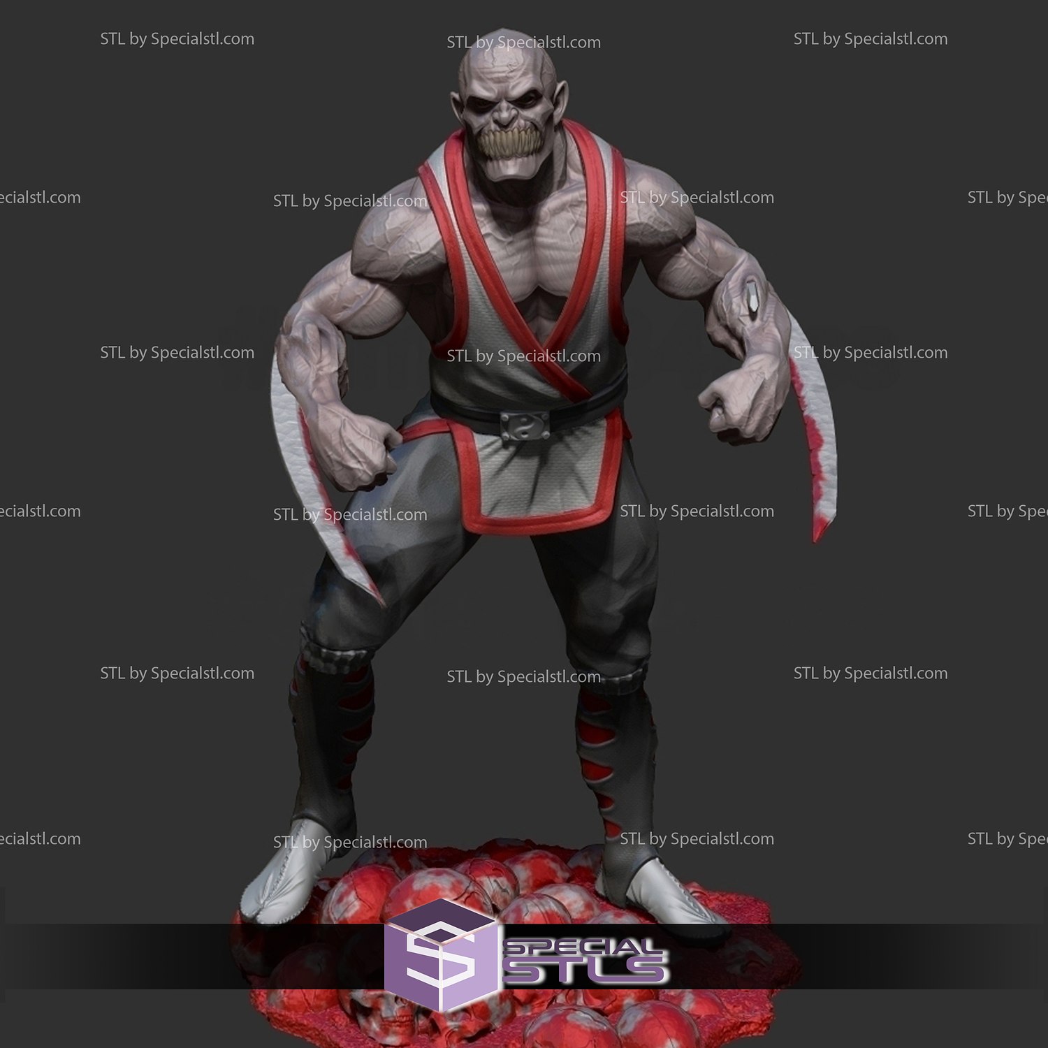 STL file Mortal Kombat Baraka 🦂・3D printer model to download・Cults