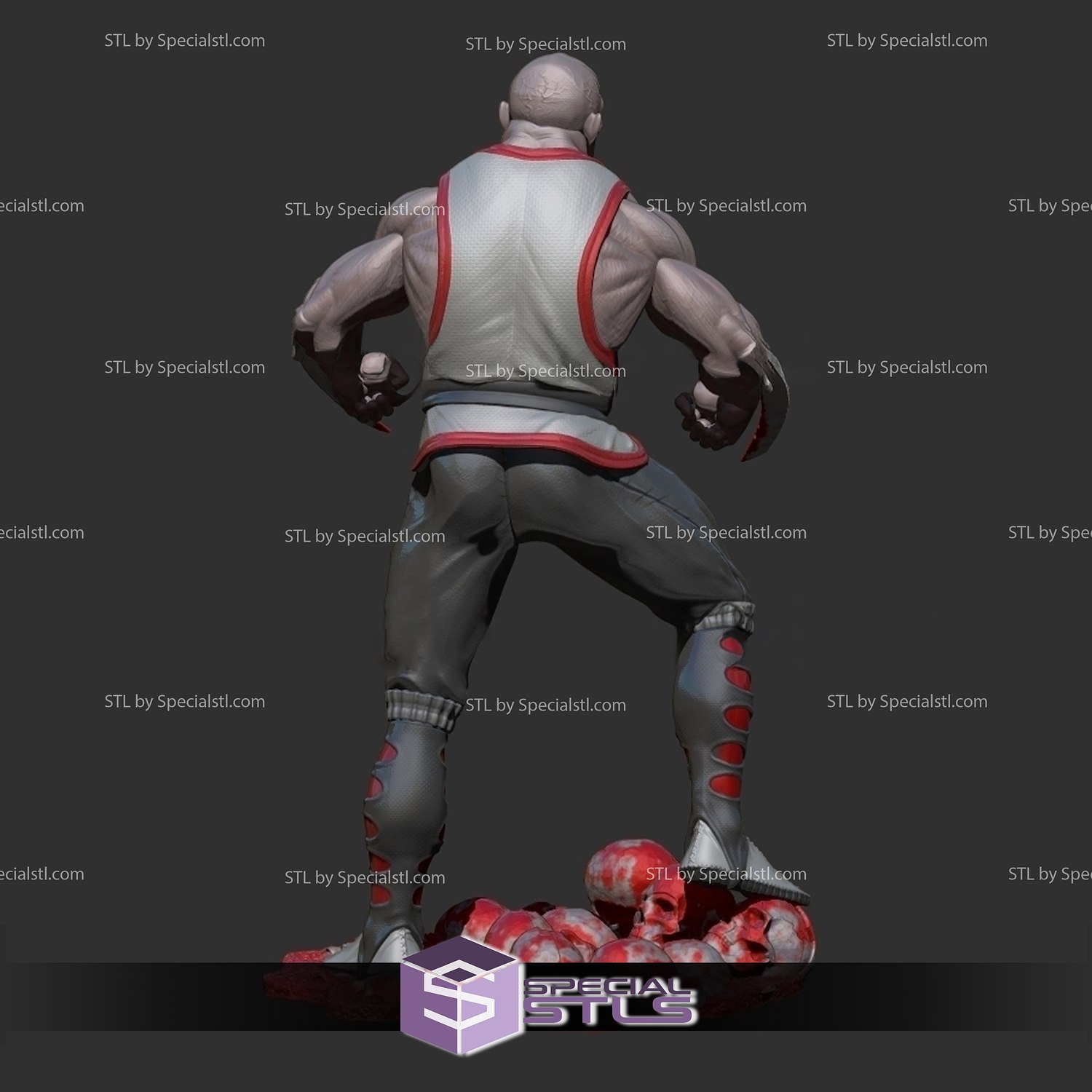 STL file Baraka - Mortal Kombat II - Bust 👤・3D printing idea to  download・Cults