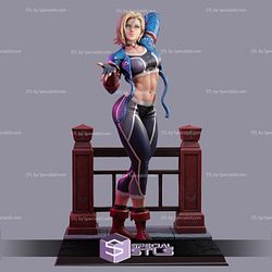 Cammy Street Fighter Fan Art Statue 3d Printable 3D model 3D