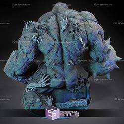 Clayface Bust STL Files 3D Printing Figurine DC Viallin