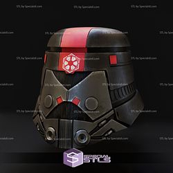 Cosplay STL Files Sith Empire Trooper helmet from The Old Republic