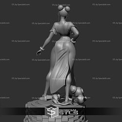 Chun li Standing 3D Printing Figurine V5 Street Fighter STL Files