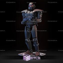 Dark Trooper 3D Printing Figurine Starwars STL Files