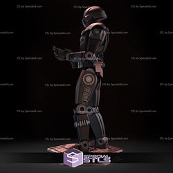 Dark Trooper 3D Printing Figurine Starwars STL Files