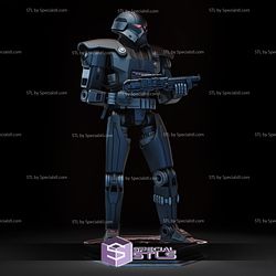 Dark Trooper 3D Printing Figurine Starwars STL Files