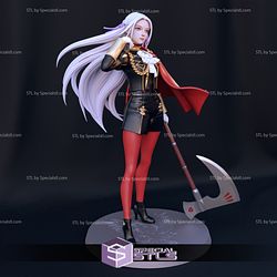 Edelgard 3D Printing Figurine Fire Emblem STL Files