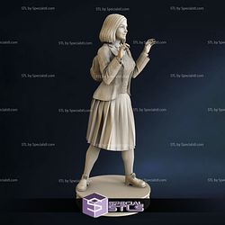 Enid Sinclair STL Files Student Outfit Wednesday 3D Printing Figurine
