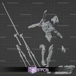 Eva unit 01 in the berserk 3D Printing Figurine STL Files