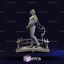 Evil Cammy 3D Printing Figurine Street Fighter STL Files