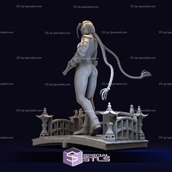 Evil Cammy 3D Printing Figurine Street Fighter STL Files