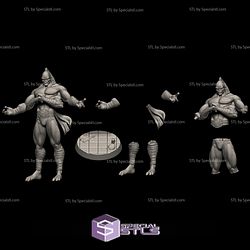 Goro STL Files V2 Mortal Kombat 3D Printing Figurine