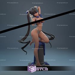 Hestia V2 STL Files DanMachi 3D Printing Figurine