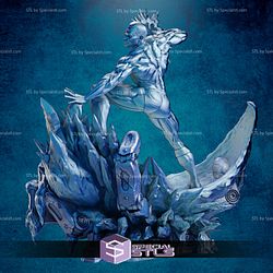 Iceman STL Files V2 X Men 3D Printing Figurine