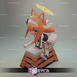 Iochi Mari STL Files Blue Archive 3D Printing Figurine