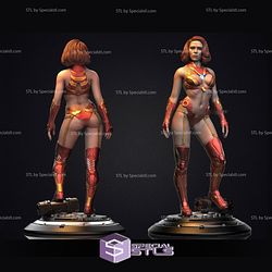 Iron Widow Scarlett Johansson V2 Fanart 3D Printing Figurine STL Files