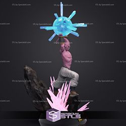 Majin Buu Power V2 3D Printing Figurine Dragonball STL Files