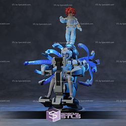 Mobile Suit Gundam The Witch from Mercury Pilot Seat STL Files