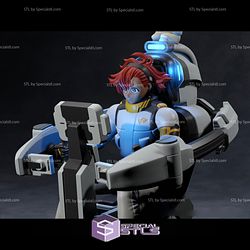 Mobile Suit Gundam The Witch from Mercury Pilot Seat STL Files