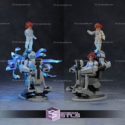 Mobile Suit Gundam The Witch from Mercury Pilot Seat STL Files