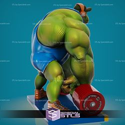 Monkey Hulk 3D Printing Figurine STL Files Fanart