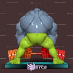 Monkey Hulk 3D Printing Figurine STL Files Fanart