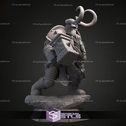 Muradin Bronzebeard STL Files Warcraft 3D Printing Figurine