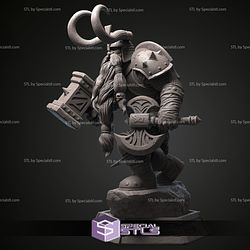 Muradin Bronzebeard STL Files Warcraft 3D Printing Figurine
