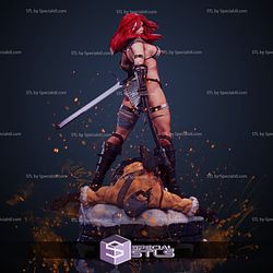 Red Sonja Standing Fanart