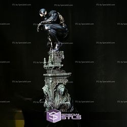 Black Suit Spiderman STL Files 3D Printing Figurine