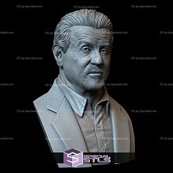 Bust Portrait STL Collection - Sylvester Stallone STL Files