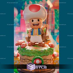 Captain Toad STL Files V2 Super Mario 3D Printable