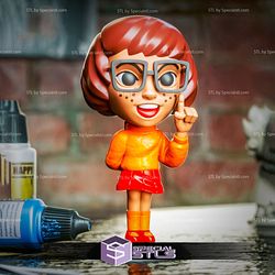 Chibi STL Collection - Velma Scooby doo 3D Printing Figurine
