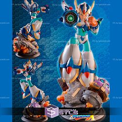 Falcon Armor STL Files Megaman 3D Printing Figurine