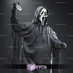 Ghostface STL Files Scream 3D Printing Figurine