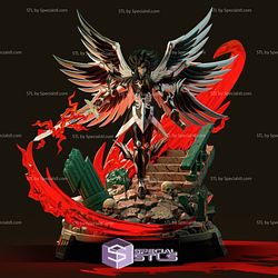 Hades V3 STL Files Saint Seiya 3D Printing Figurine