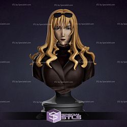 Julia Bust STL Files Cowboy Bebop 3D Printing Figurine