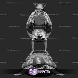 Master Roshi Pervert STL Files Dragonball 3D Printing Figurine
