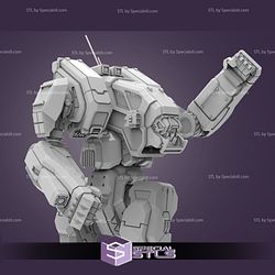 MWO Archer STL Files 3D Printing Figurine