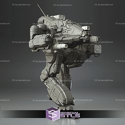 MWO Bushwacker Guns Pack STL Files 3D Printing Figurine