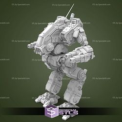 MWO Mad Dog STL Files 3D Printing Figurine