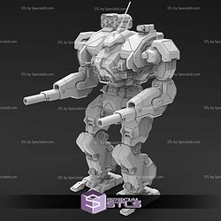 MWO War Hammer STL Files 3D Printing Figurine