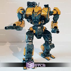 MWO War Hammer STL Files 3D Printing Figurine