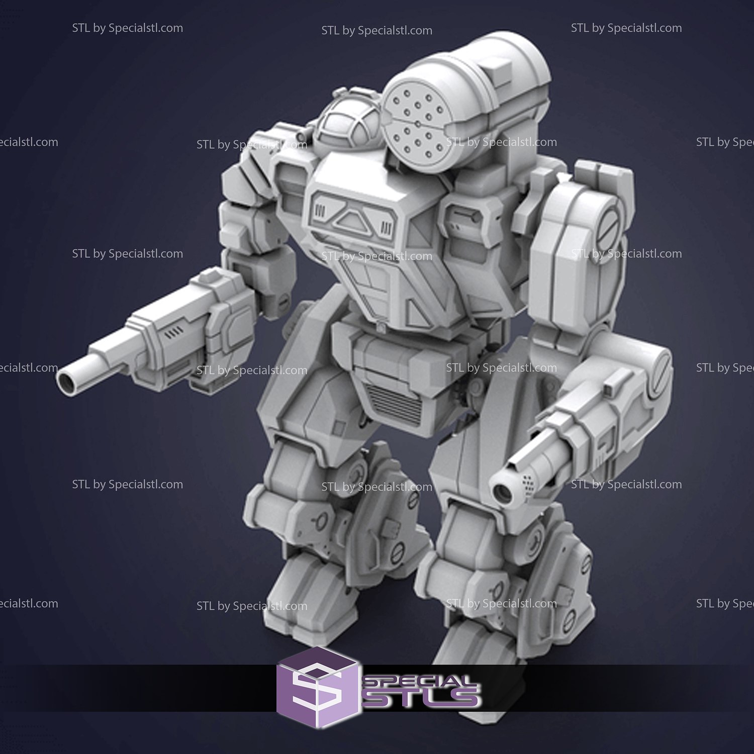 Summoner Thor BattleMech STL Files 3D Printing Figurine