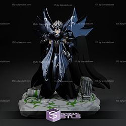Thanatos STL Files Saint Seiya 3D Printing Figurine