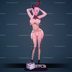 Bunny Girl NSFW V8 STL Files 3D Printing Figurine