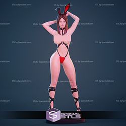 Bunny Girl NSFW V5 STL Files 3D Printing Figurine