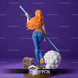 Nami STL Files V2 One Piece 3D Printing Figurine