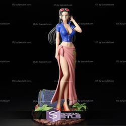 Nico Robin 3D Printing Figurine V4 One Piece STL Files