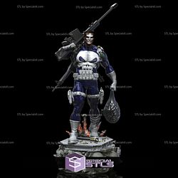 Punisher Comic Verison V4 3D Printing Figurine STL Files